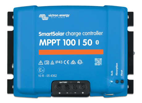 Victron SmartSolar MPPT Charge Controller - 100V - 50AMP - top