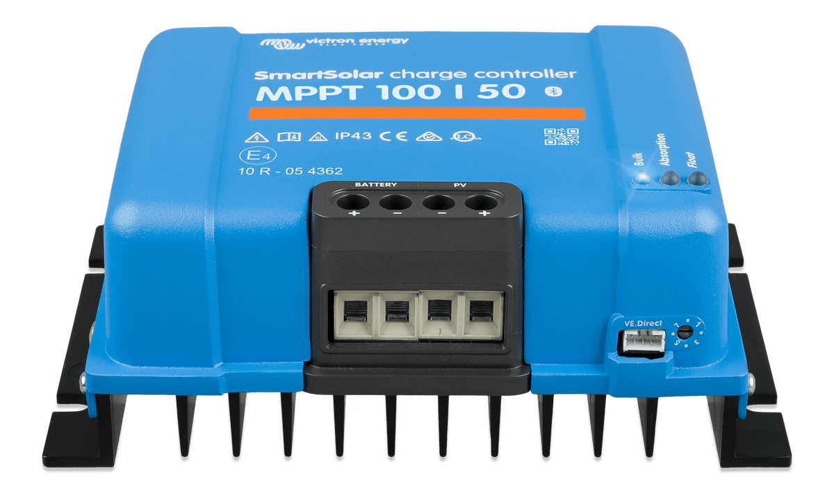 Victron SmartSolar MPPT Charge Controller - 100V - 50AMP - front