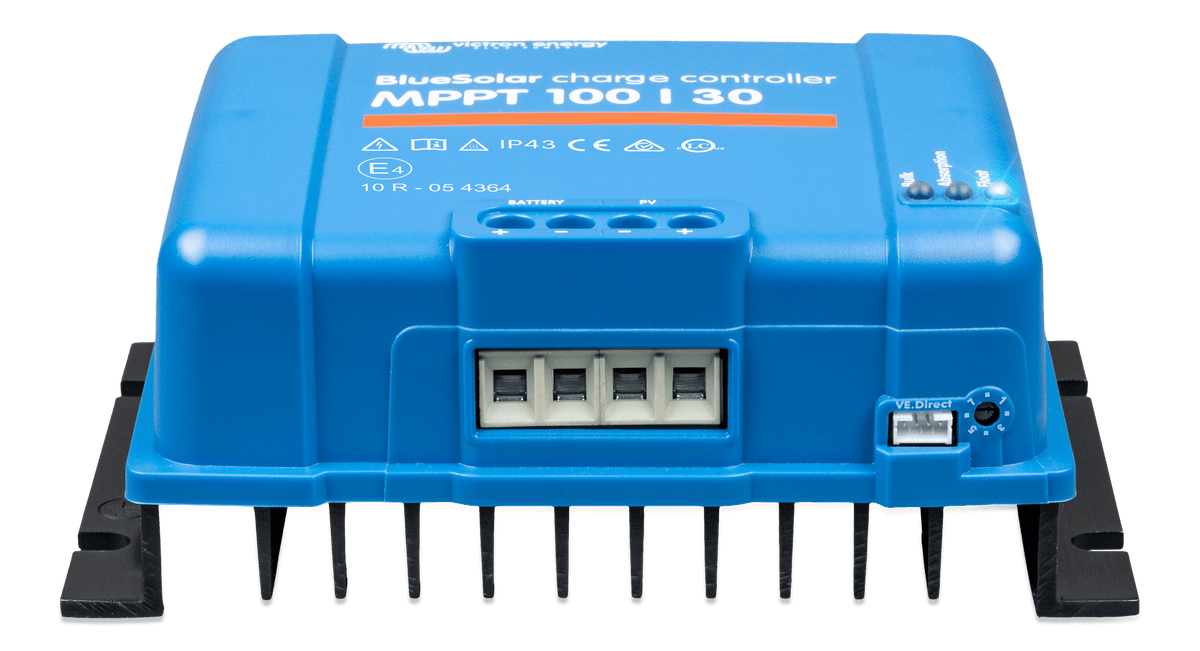 Victron BlueSolar Charge Controllers MPPT 100/30 - front