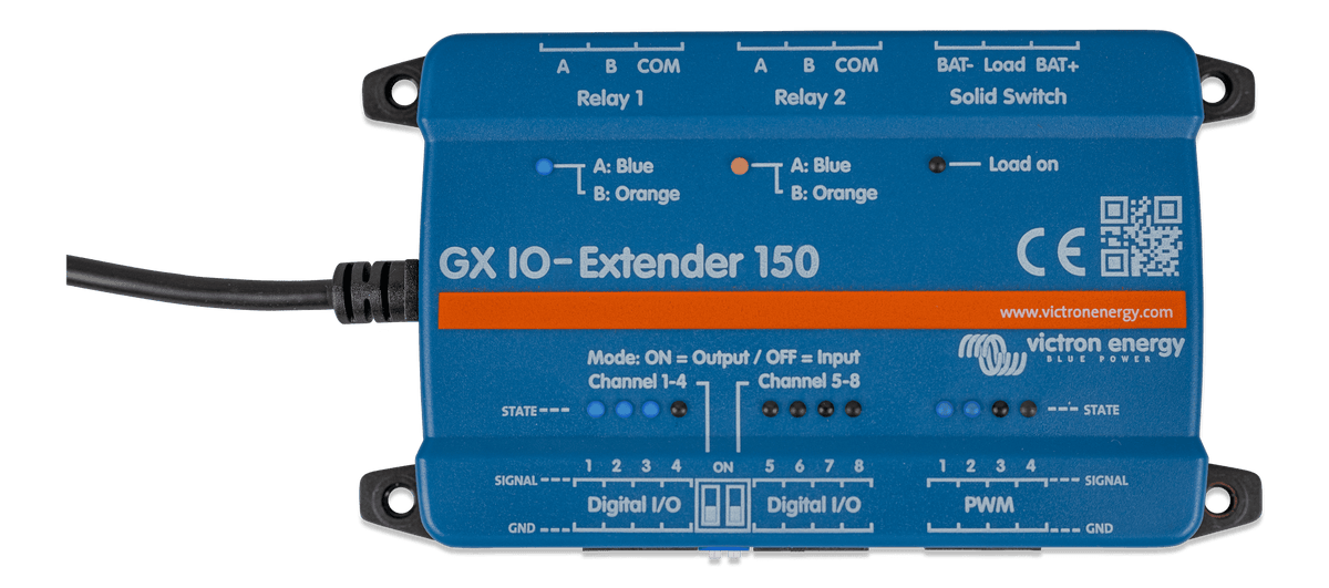 Victron GX-IO Extender 150 - top