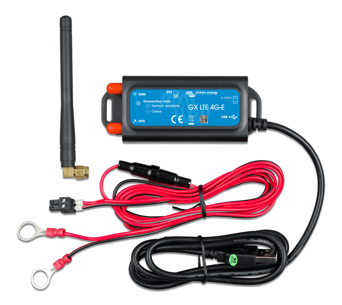 Victron GX LTE 4G-G - top-cables