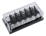 Victron 6-Way Mega Fuse Holder w/Busbar - 250A - right-closed