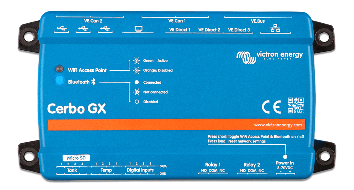 Victron Cerbo GX MK2 - top