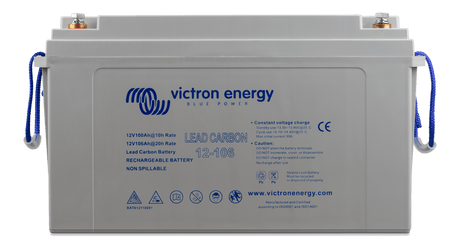 Victron Lead Carbon Battery 12V/106Ah (M8) - front
