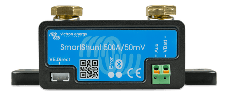 Victron SmartShunt 500AMP/50MV Bluetooth Smart Battery Shunt - front