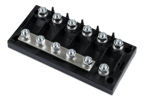 Victron 6-Way Mega Fuse Holder w/Busbar - 250A - left