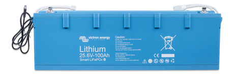 Victron LiFePO4 Battery 25.6V/100Ah Smart - front