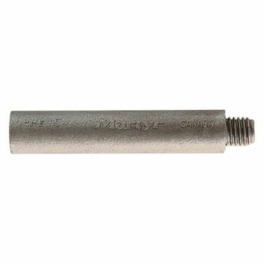 Martyr Zinc Engine Pencil Anode, 1/2" x 2", 3/8-16 Thread – Replacement Zinc Only [CMEZ1]
