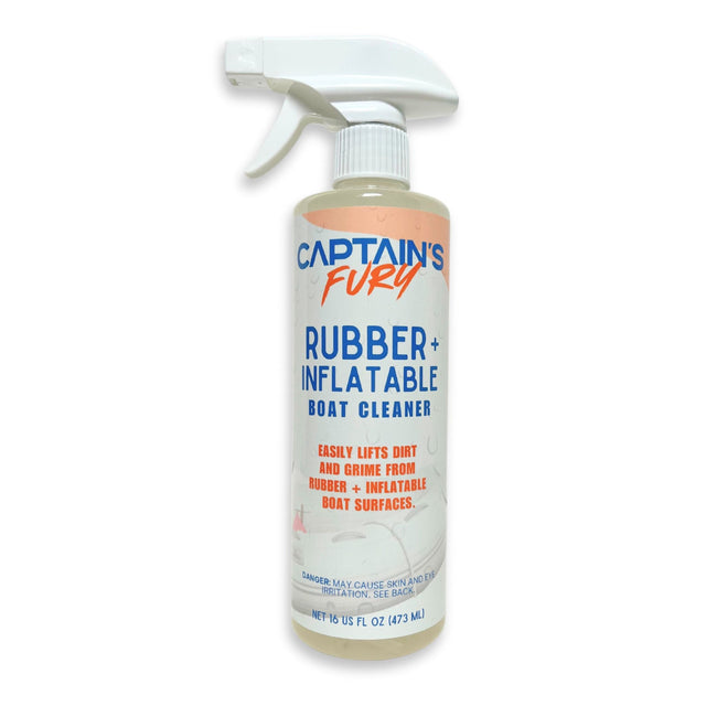 Captain's Fury Rubber & Inflatable Boat Cleaner 16oz