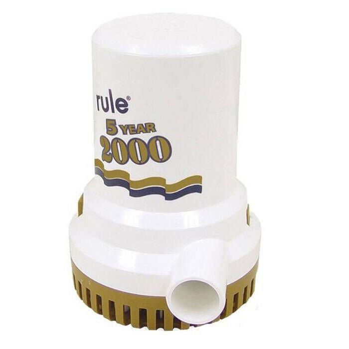 Rule 2000 G.P.H. "Gold Series" Bilge Pump