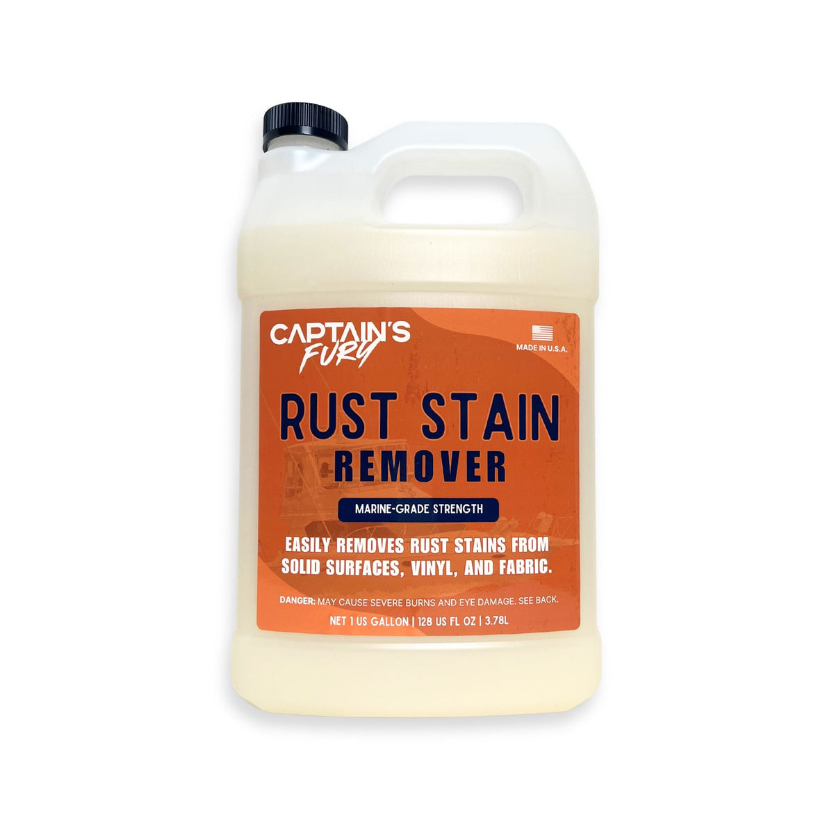 Captain's Fury Rust Stain Remover Gallon