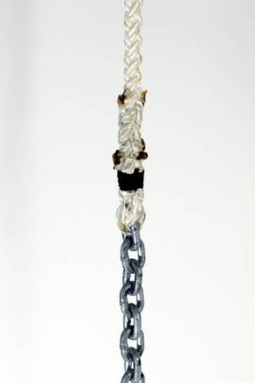 G4 Chain spliced to Yale Plaited Nylon Anchor Line