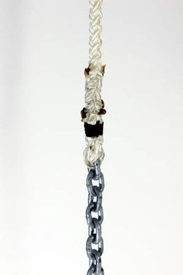 G4 Chain spliced to Yale Plaited Nylon Anchor Line