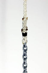 G4 Chain spliced to Yale Plaited Nylon Anchor Line