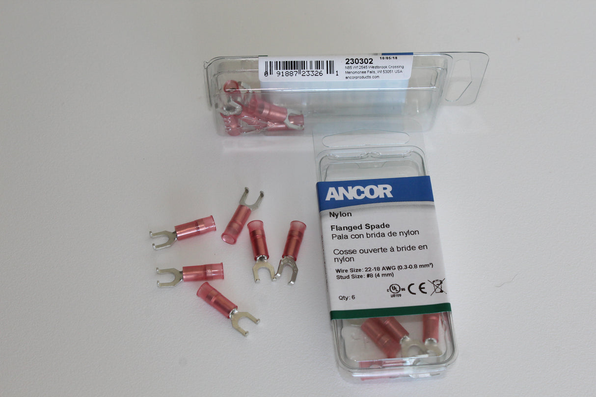 Ancor Flanged Spade Connector